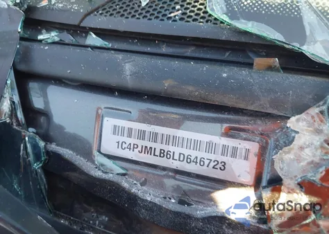 2020 Jeep Cherokee Altitude 4X4 z USA, uszkodzony, nr VIN 1C4PJMLB6LD646723